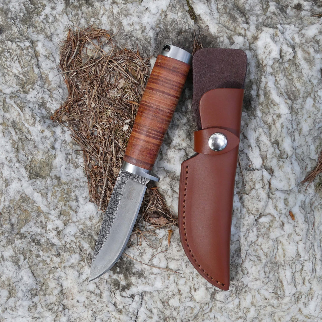 Herbertz Couteau lame Damas -