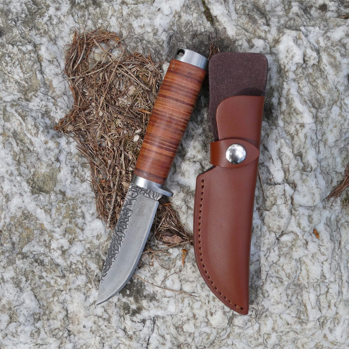 Herbertz Couteau lame Damas -