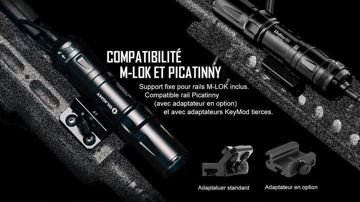 Olight Odin Mini Noir - Lampe Torche LED Tactique -