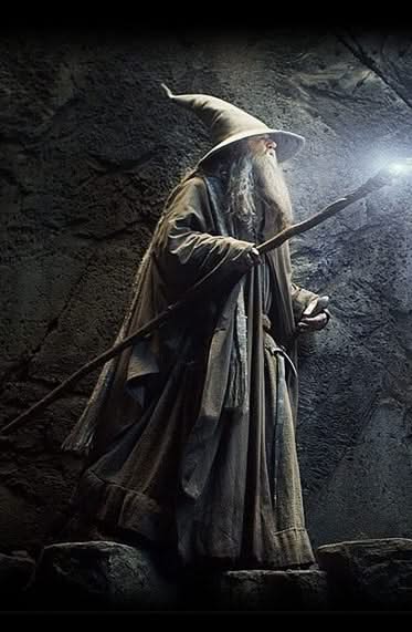 Le Hobbit - Bâton lumineux de Gandalf le Sorcier -
