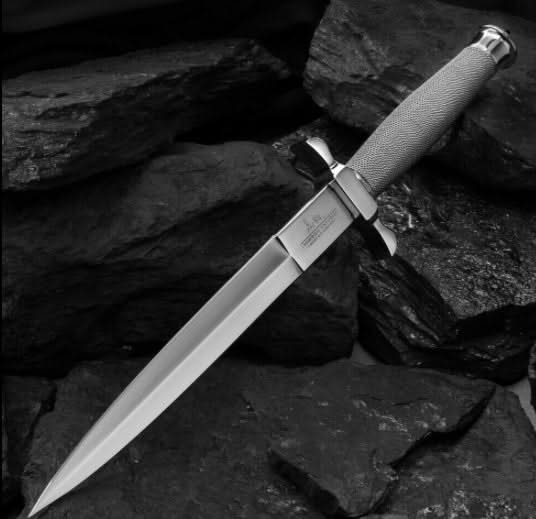 United Cutlery GH0441 Gil Hibben Silver Shadow Dague -
