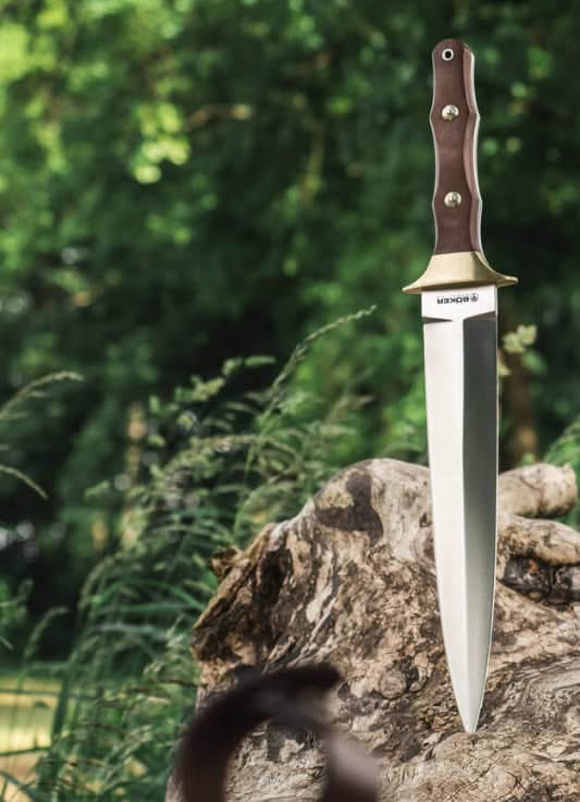 Boker 02BA918HH Colmillo Stag , Dague de chasse -