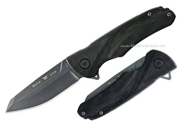 Buck Sprint Ops Pro Canvas Micarta S30V -