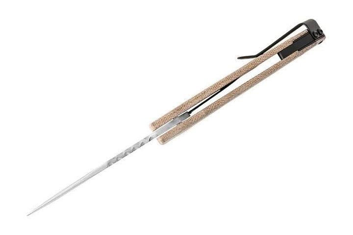 Buck Sprint Ops Pro Tan Canvas Micarta S30V -