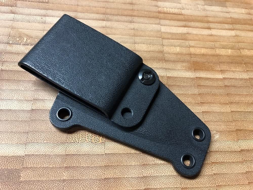 White River M1 Caper, Canvas Black/ Olive Micarta -