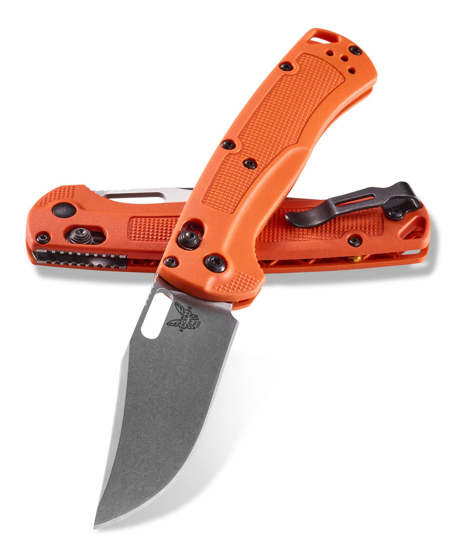 Benchmade 15535 TAGGEDOUT, CPM-154, Orange Grivory -