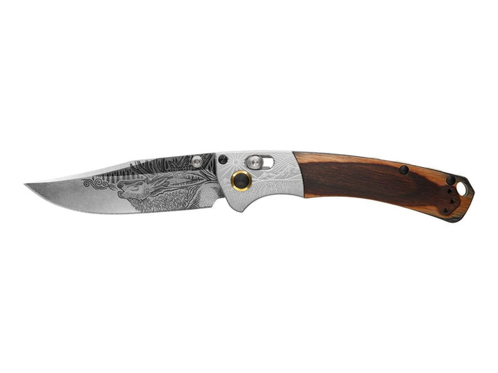 Benchmade 15085-2201 BULL ELK MINI CROOKED RIVER -