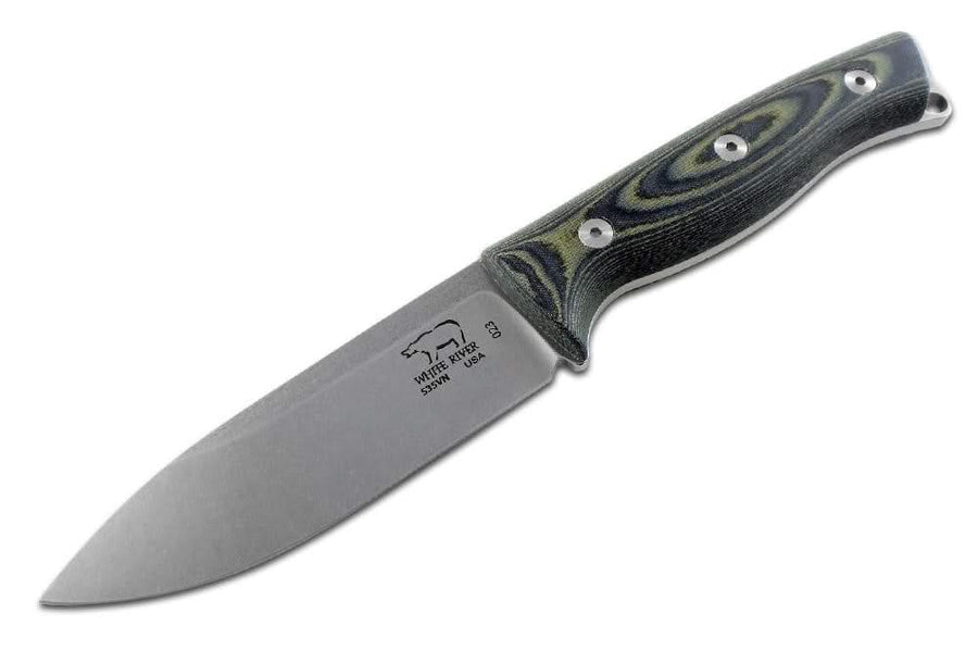 White River Ursus 45, Black Olive Micarta, Kydex -