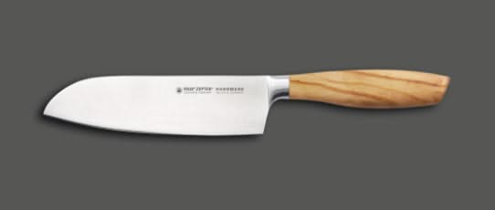 Felix Santoku Lame de 16 cm Bois d'Olive -