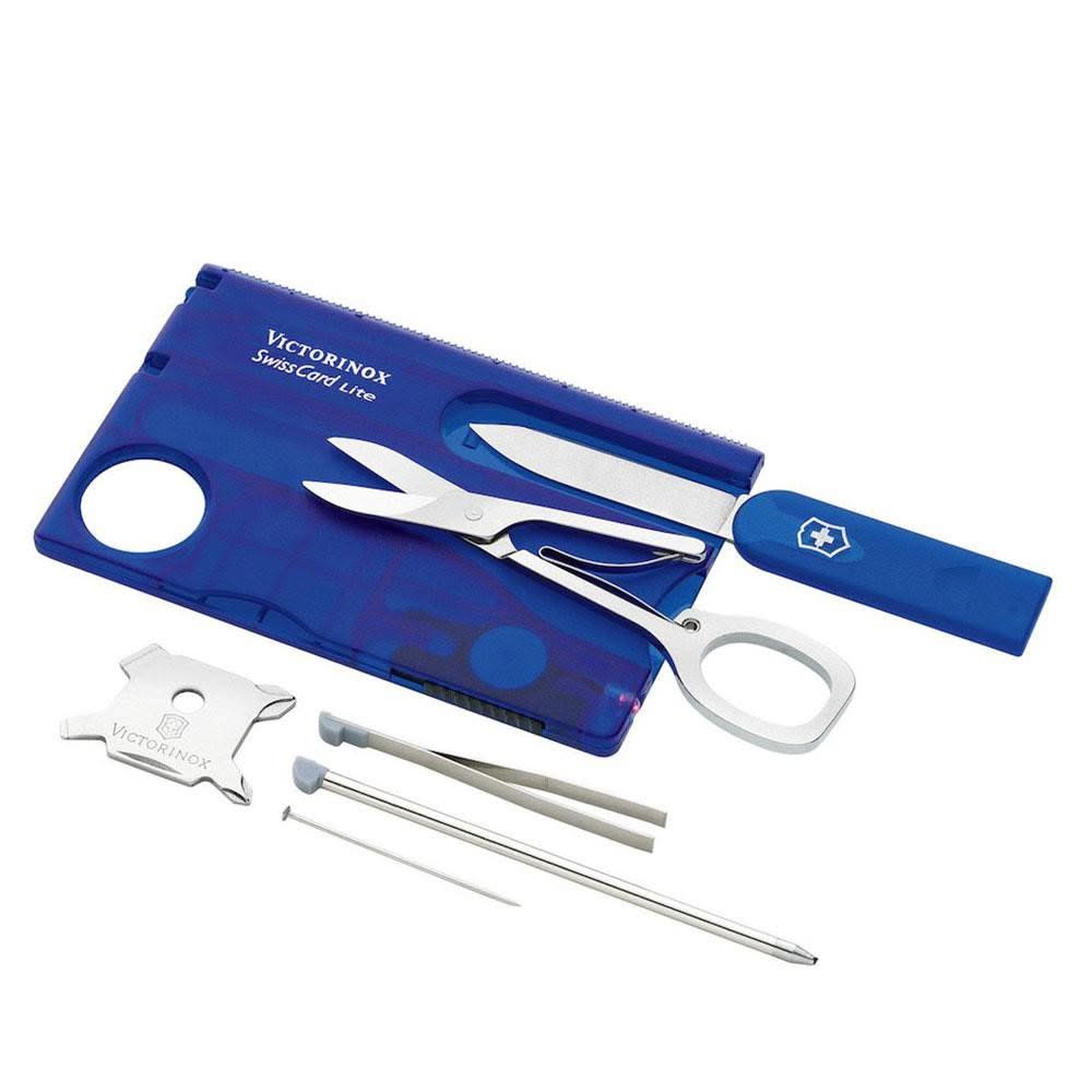 Victorinox SwissCard Lite rouge transparent 0.7322.T2 -