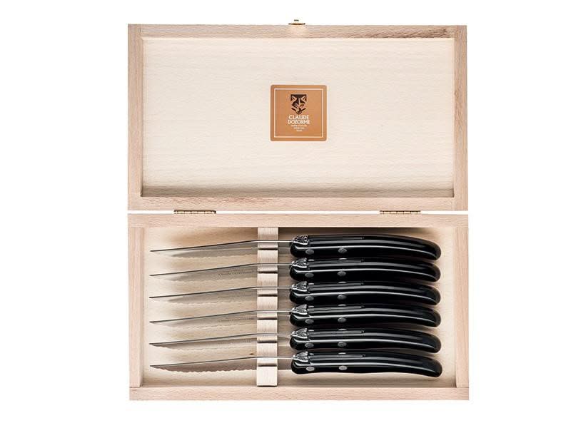 Claude Dozorme Coffret 6 couteaux steak - 
Coutellerie Marcin
