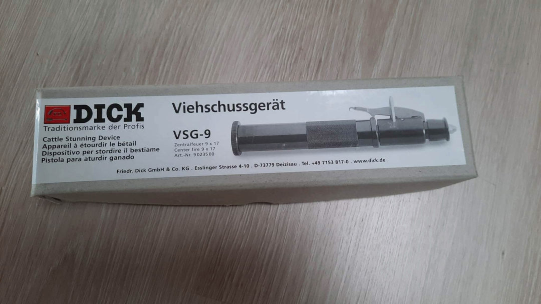Appareil à étourdir le bétail Etourdisseur pour gros bétail Dick 9023500 VSG9 -