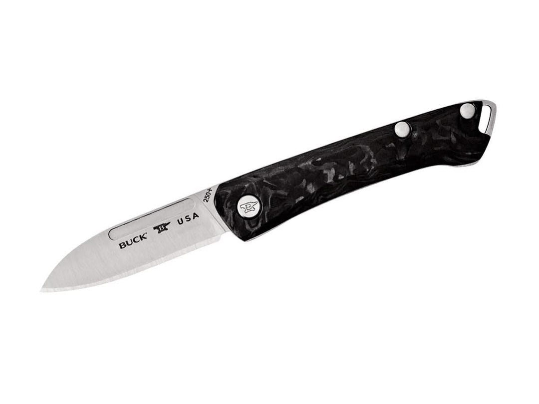 Buck 250CFSLE Saunter Marbled Carbon fibre Edition limitée -