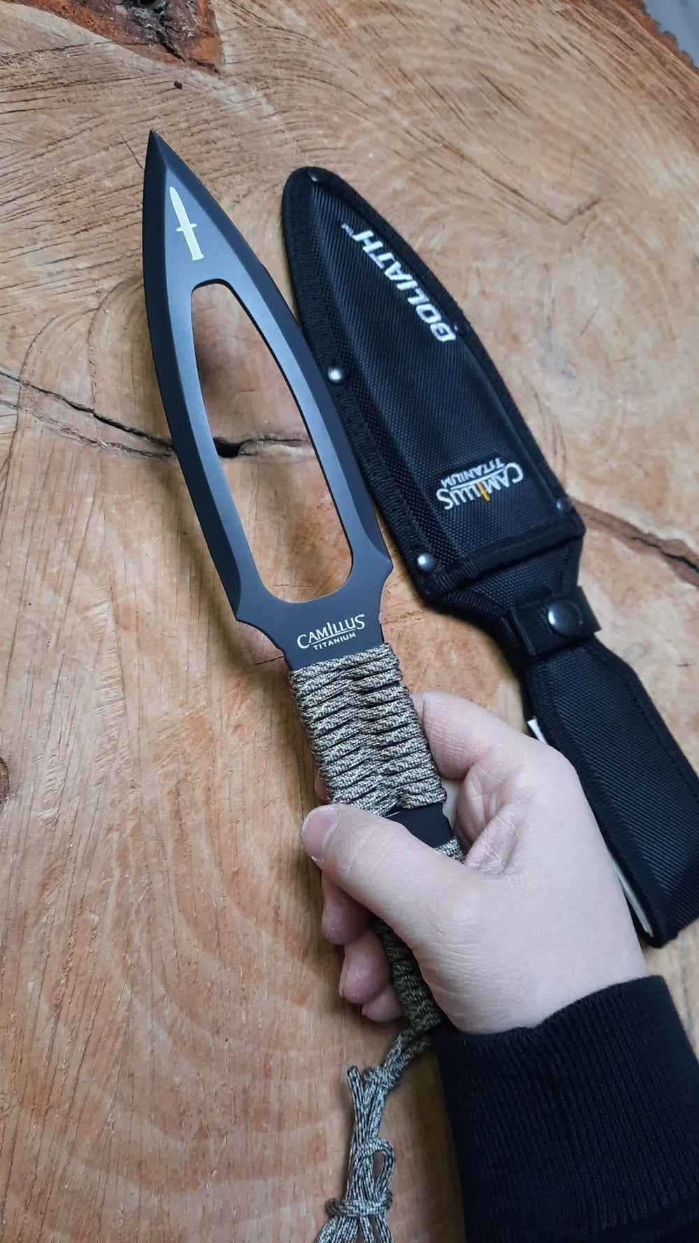 Camillus Goliath 12 Lance de survie -