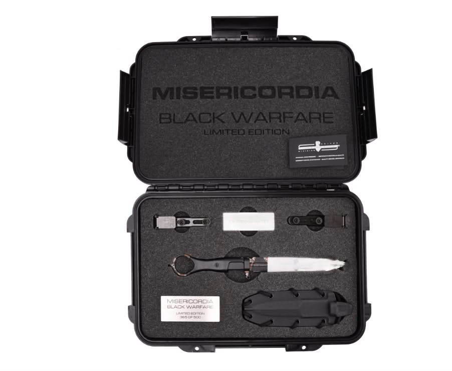 Extrema Ratio Misericordia Black Warfare Edition limitée -