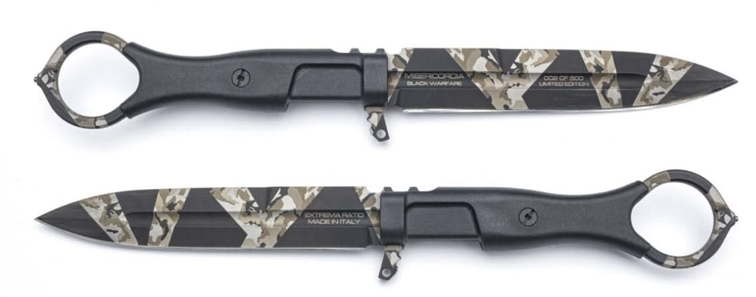 Extrema Ratio Misericordia Black Warfare Edition limitée -