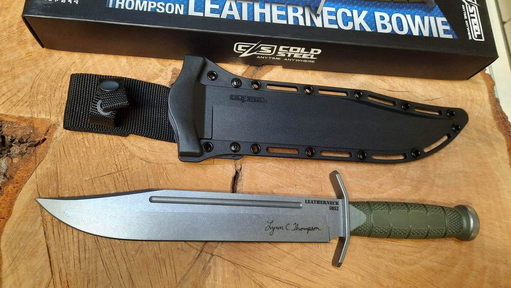 Cold Steel 39LSFCAA Leatherneck Edition limitée Bowie Numéro 0852 -
