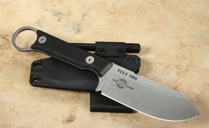 White River Firecraft 3.5 Pro, Black G10 -
