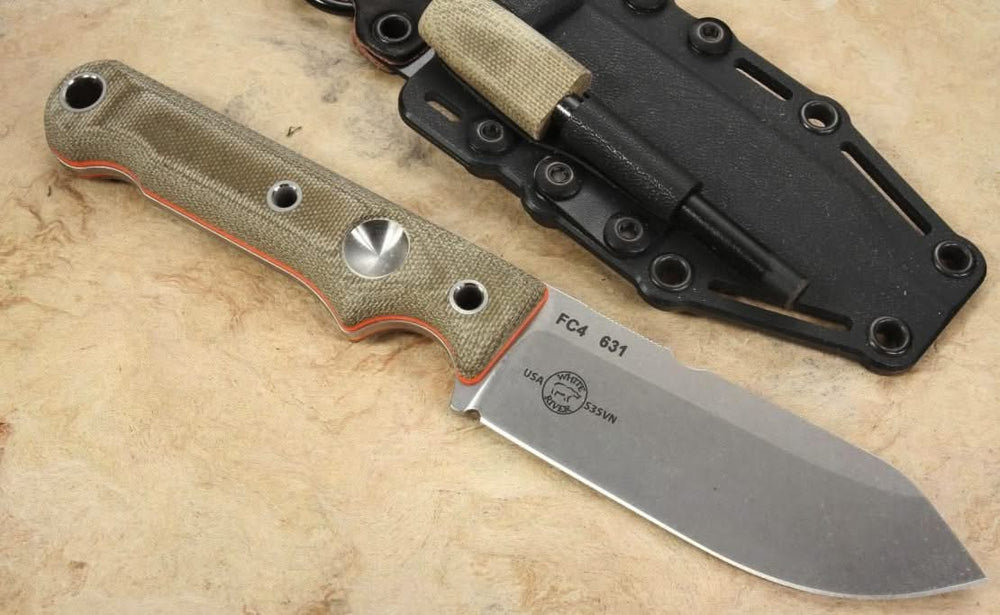 White River Firecraft 4 - avec étui Kydex -