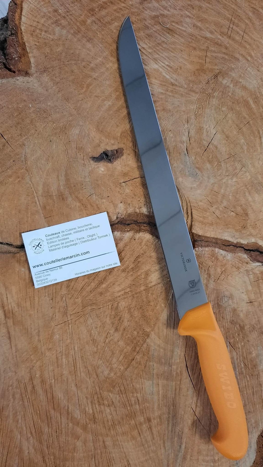 Victorinox 5.8433.31 Swibo Couteau rigide à trancher 31cm -