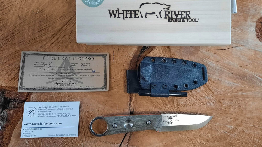 White River Firecraft FC-PKO Puukko, Kydex -