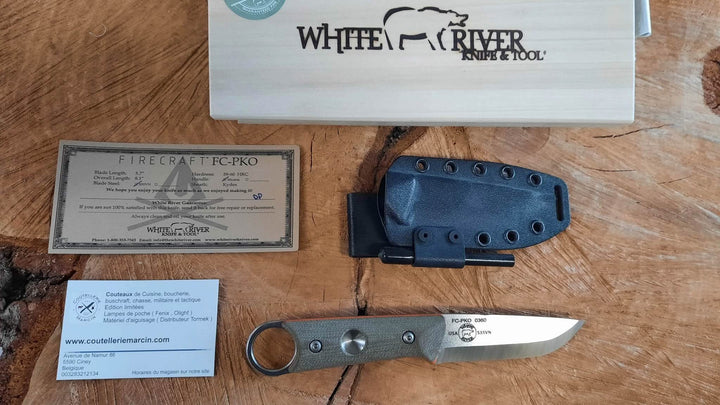White River Firecraft FC-PKO Puukko, Kydex -
