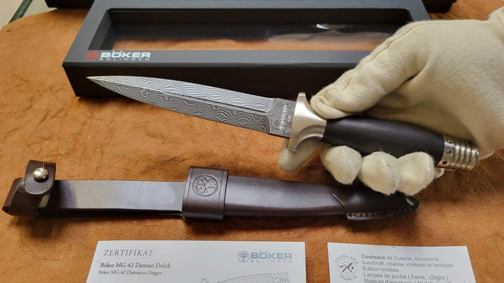 Boker 121506DAM MG-42 Damast Dagger -