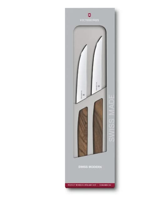 Victorinox 6.9000.12G Set de 2 couteaux à steak -