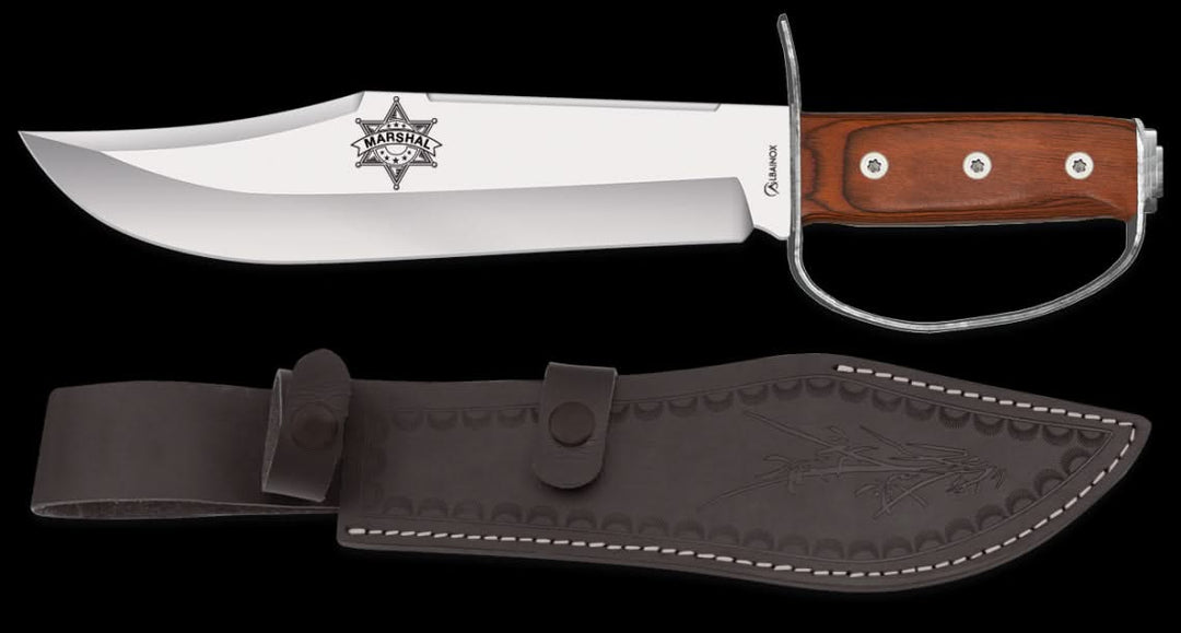 Albainox Couteau chasse Bowie , Cowboy -