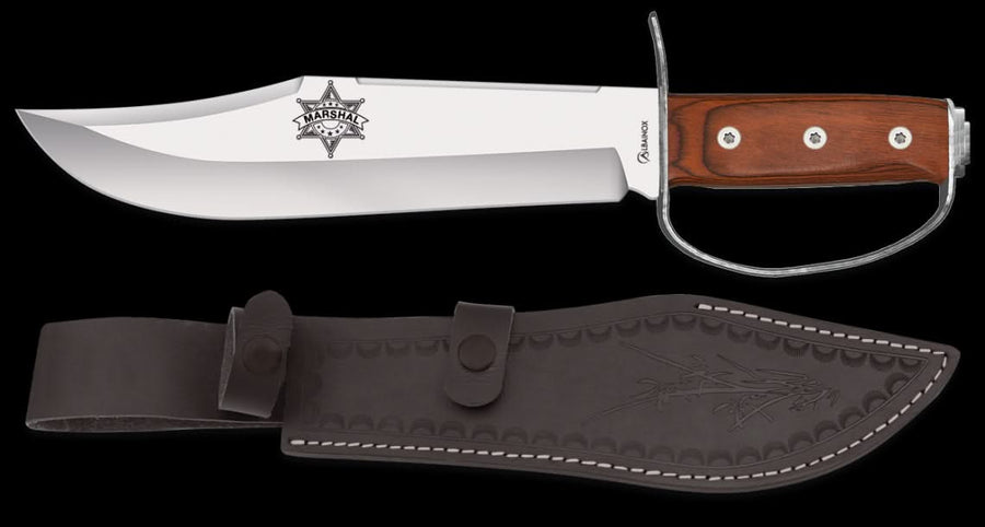 Albainox Couteau chasse Bowie , Cowboy -