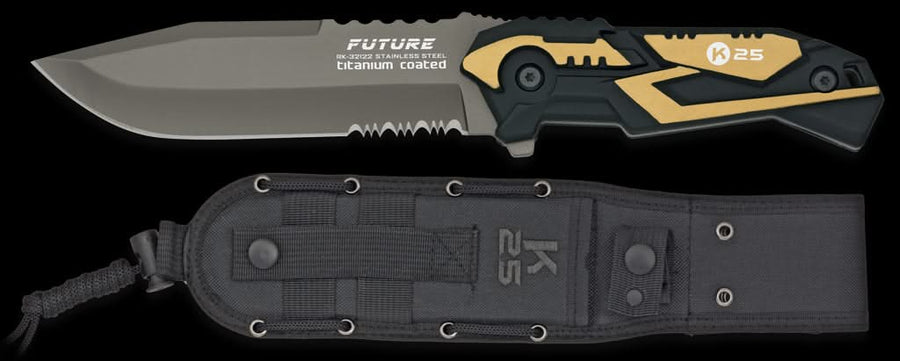 K25 RUI 32122 Couteau RUI FUTURE-T. Lame 12.5 cm -
