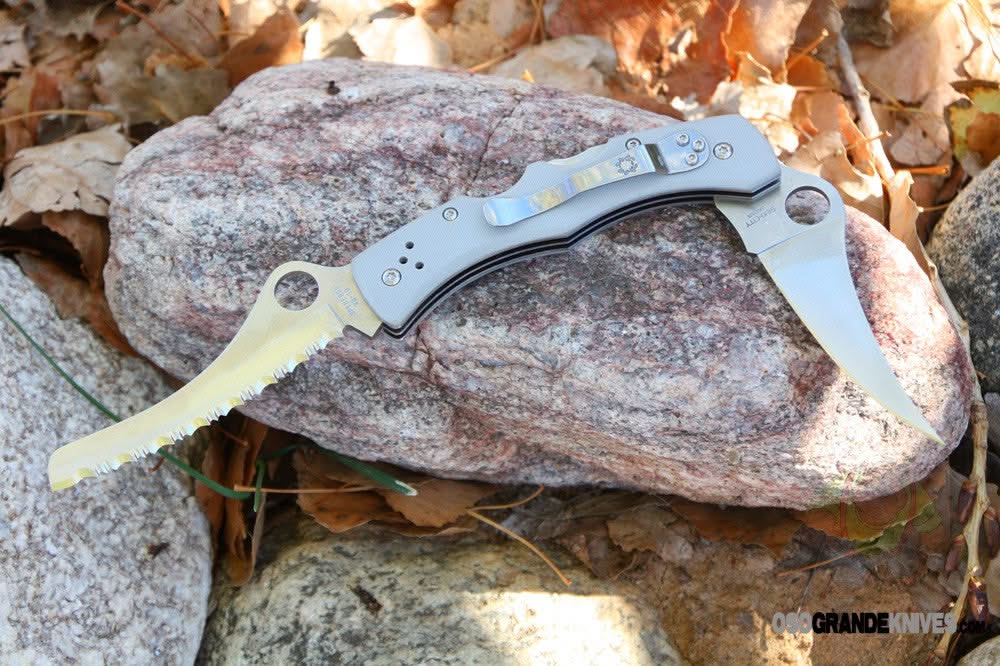 Spyderco C44GP-SGY Dyad Gray VG-10 PE -