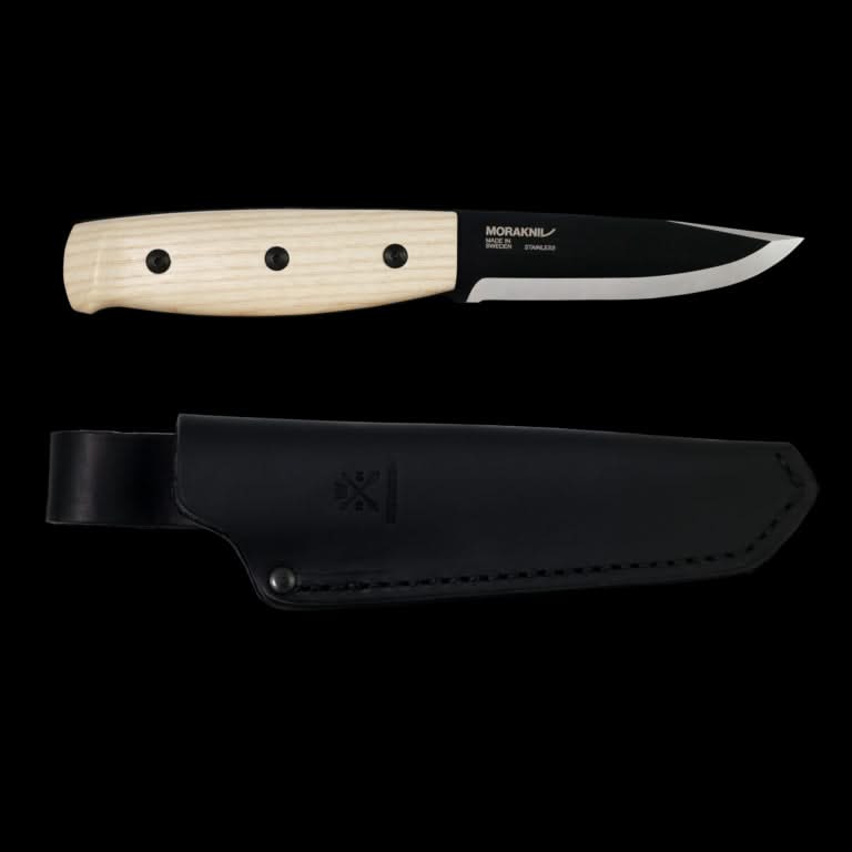 Mora Finn 14084 Wit BlackBlade™ (S) Ash Wood -