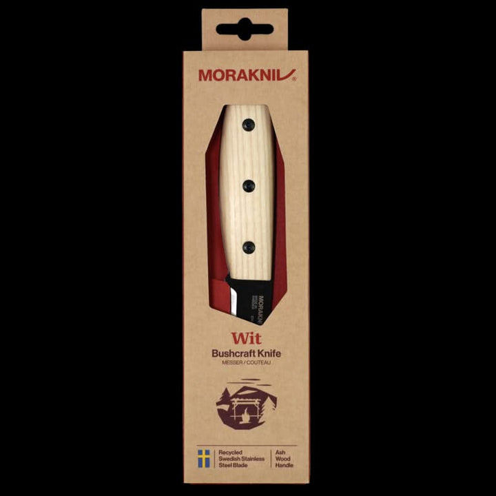 Mora Finn 14084 Wit BlackBlade™ (S) Ash Wood -