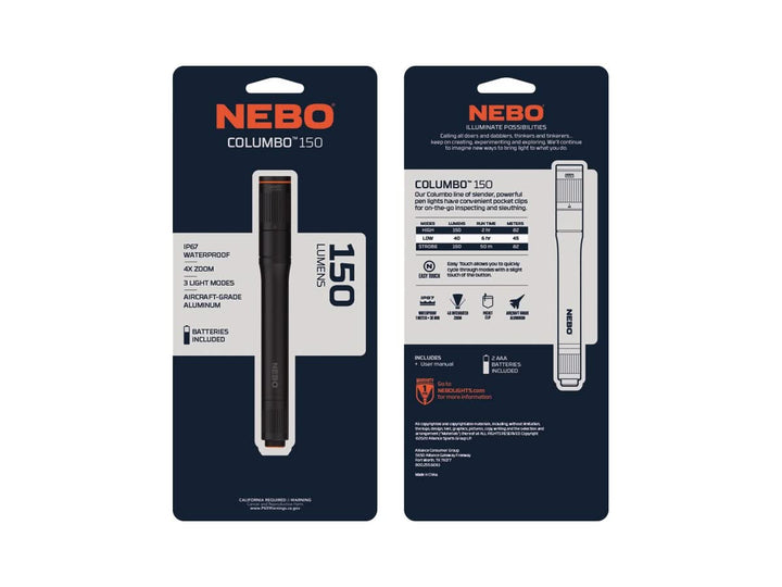 Nebo Columbo 150 Lumens -