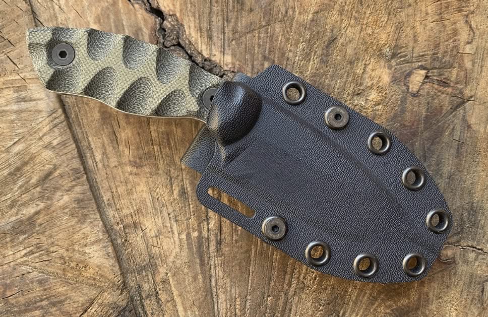 White River GTI 3, Black/ Olive Micarta, Black -