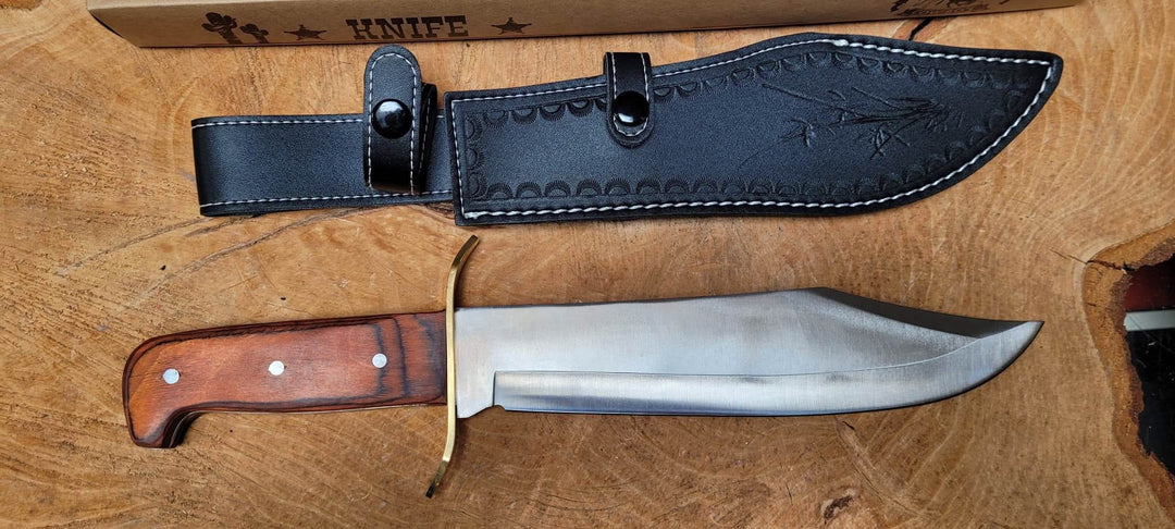 Albainox Couteau chasse Bowie , Cowboy -