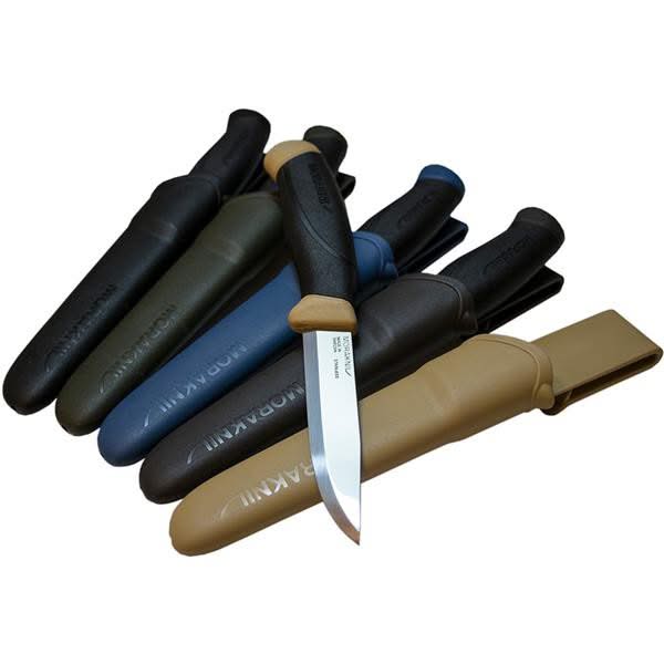 Morakniv Pack Companion Inox Vert , Anthracite , Noir , Desert et Neavy blue -