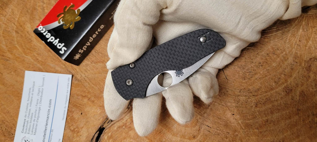 Spyderco C230CF90VP Lil Native CPM S90V Sprint Run -