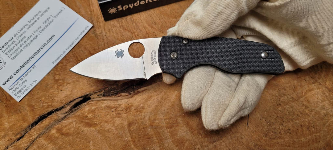 Spyderco C230CF90VP Lil Native CPM S90V Sprint Run -