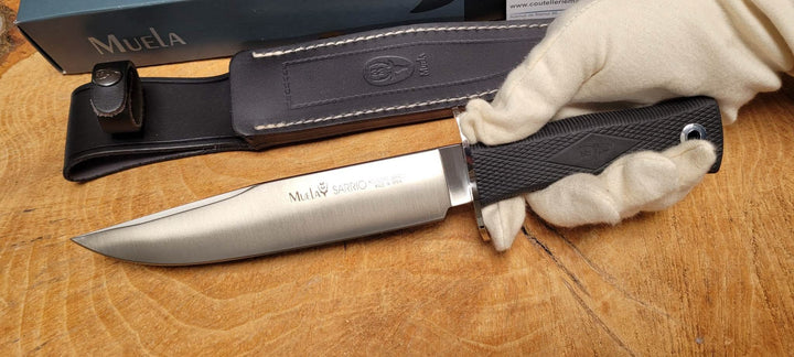 Muela 19G Sarrio Rubber, Couteau de chasse -