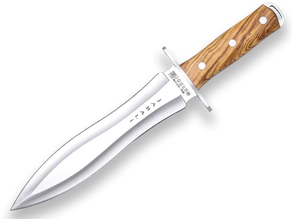 Joker Jabali , Dague de chasse en bois d'olivier -