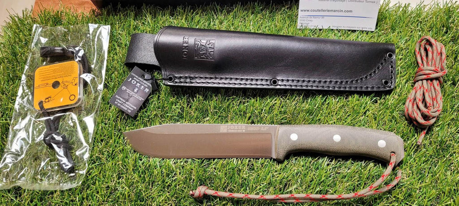 Joker CV137 Nomad , Couteau de survie , buschraft -