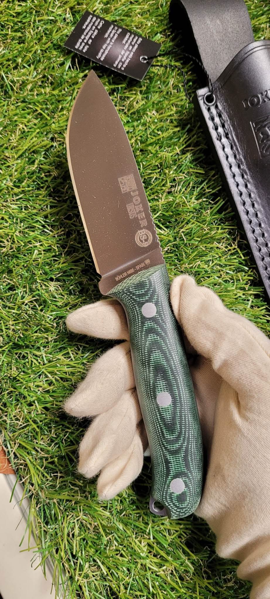 Joker CV116 Ursus, Couteau de buschraft , survie , sport -