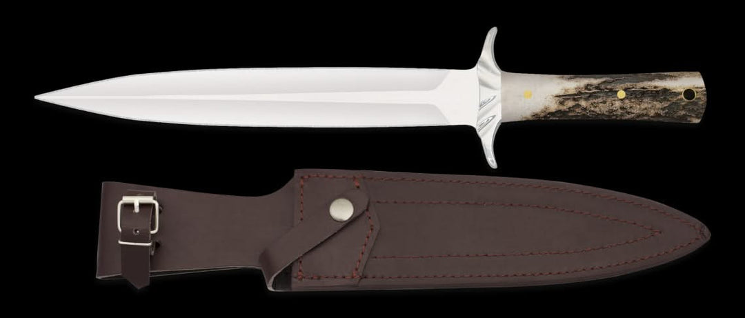 Albainox, Dague de chasse Bois de cerf -