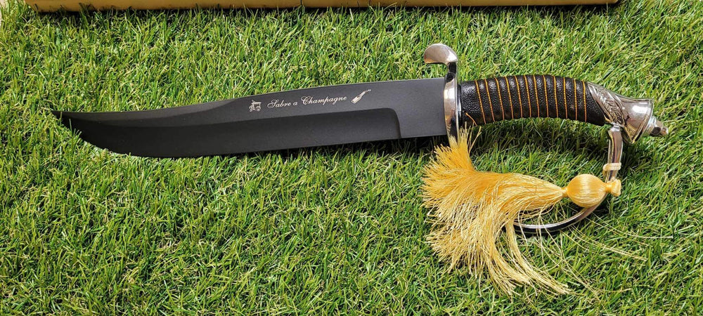 Sabre à Champagne Adola Noir -