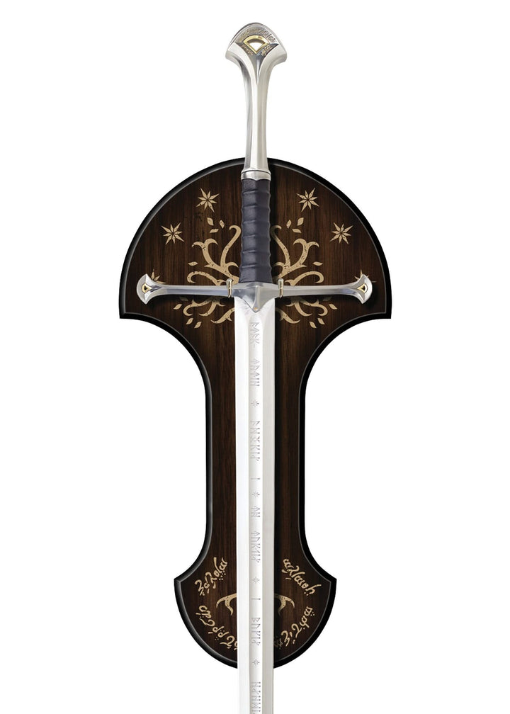 Anduril, l'épée du roi Elessar avec bouclier