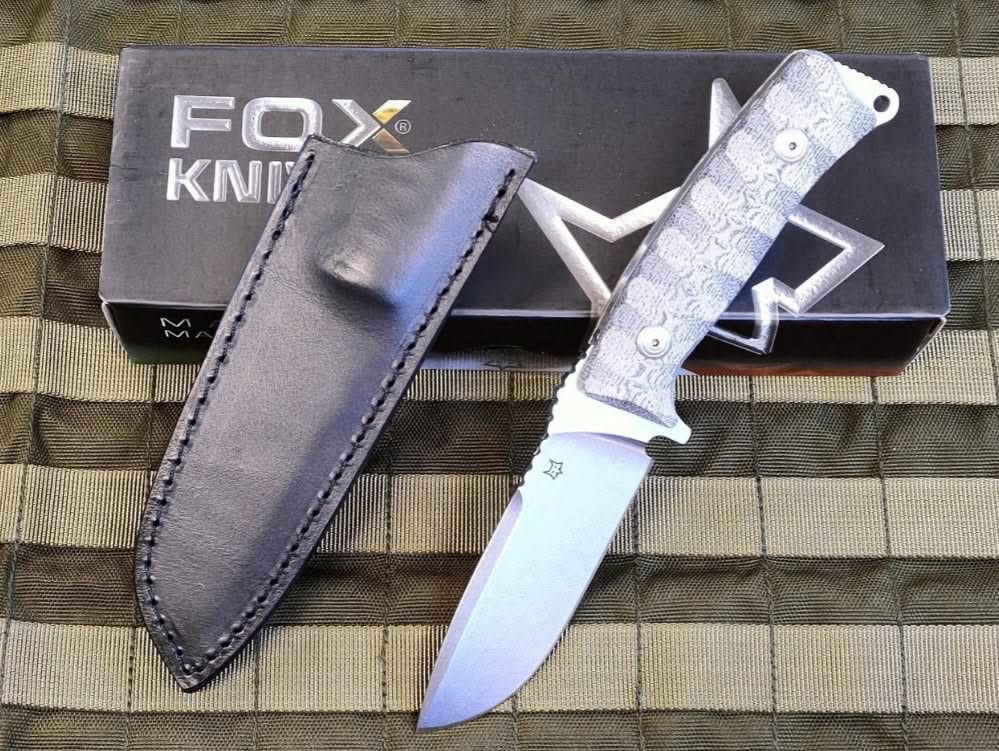 Fox FX-131MBSW Pro Hunter , Couteau de bushcraft , survie -