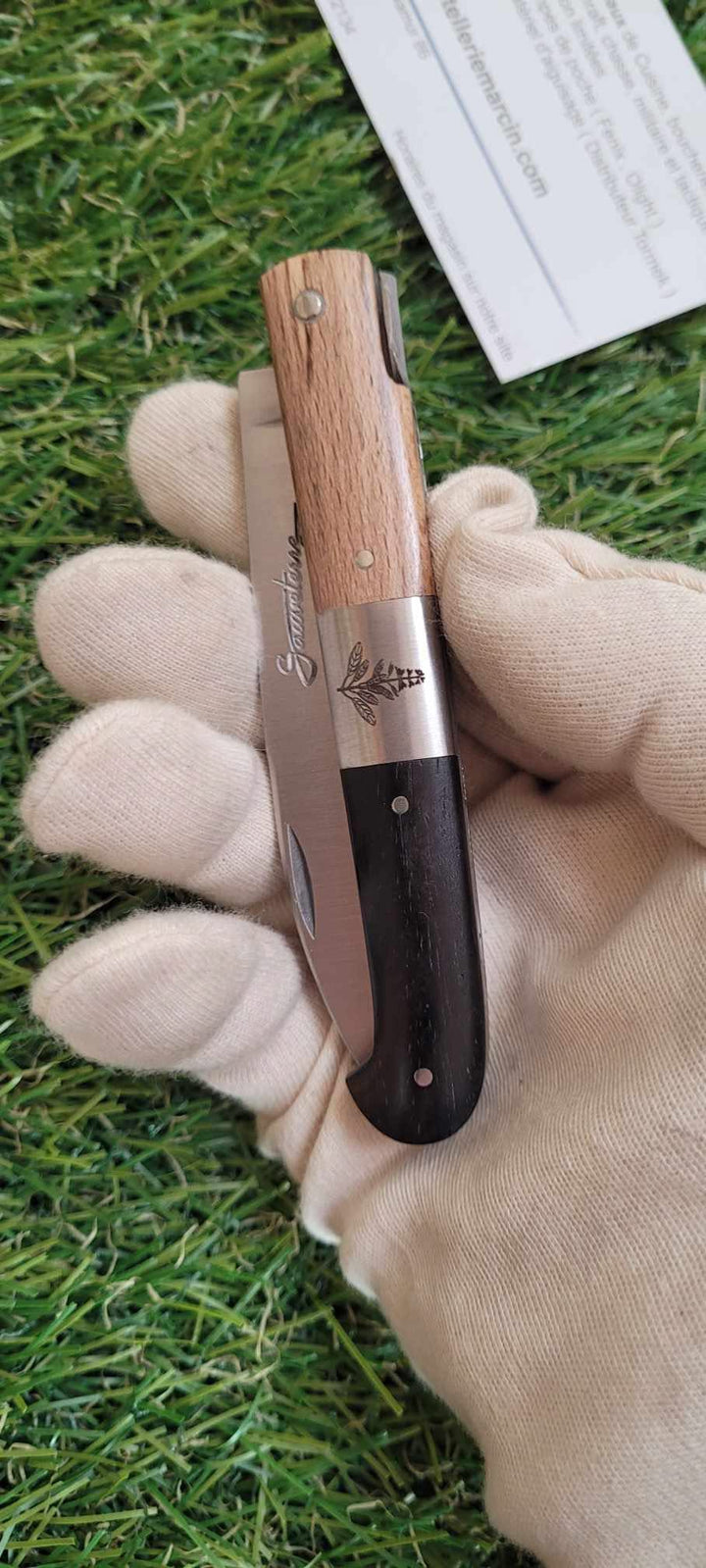 Laguiole en Aubrac Sauveterre Bois d'Aubrac / Ebène -