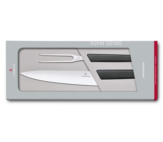 Victorinox 6.9093.21G Set à découper et fourchette -